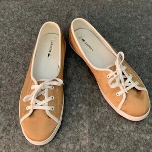 Lacoste Women’s Gold White Ziane Chunky 119 3 CFA Trainers